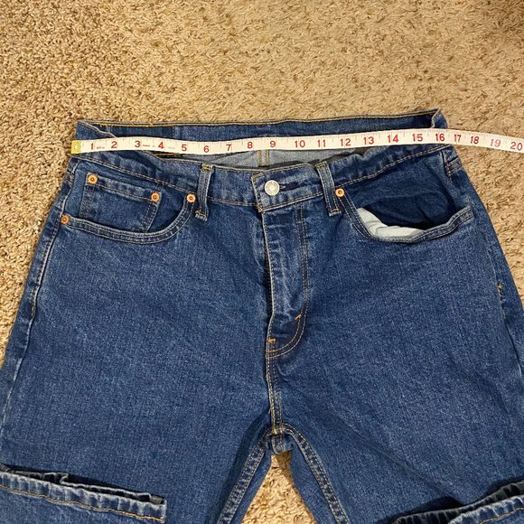 Men's Levi's 559 Relaxed Fit Jeans Size W 33 L 32 - Picture 8 of 14